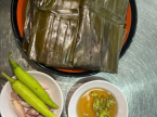 Bánh ướt heo quay Bà Sửu